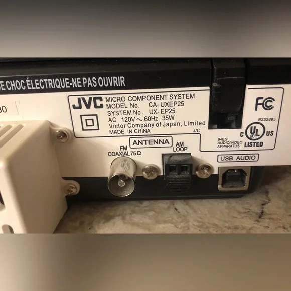 JVC UX-EP25 Micro Component System - Picture 4 of 5